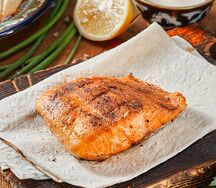 Стейк из семги