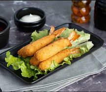 Креветки в панировке