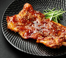 Половина цыпленка с трюфельным понзу