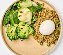 Гречка с песто