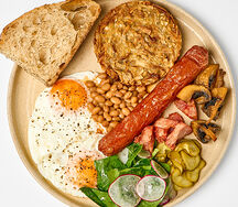 Большой завтрак с мясом