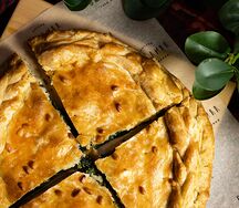 Пирог с о шпинатом