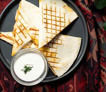 Кесадилья мясная