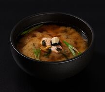 Мисо-суп с лососем