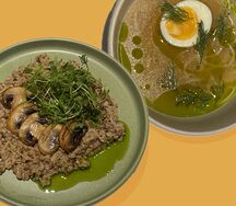 Бизнес-ланч суп и горячее