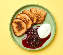 Банановые оладьи