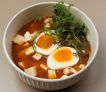 Азиатский суп с курицей су-вид