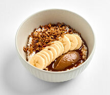 Рисовая каша с мисо-карамелью