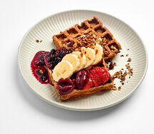 Вафля Банан-овсянка