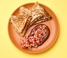 Блины из зеленой гречи