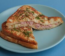 Гренки Ветчина и сыр