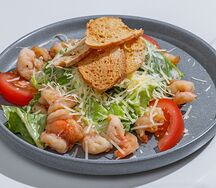 Цезарь с креветкой 