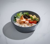 Боул с креветками