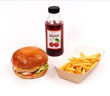 Комбо с бургером