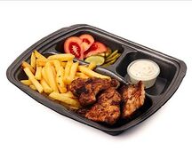 Филе бедра с картофелем фри