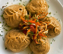 Жареные манты с говядиной