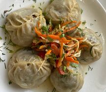 Манты с говядиной