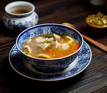 Чучвара (суп с пельменями)