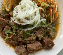 Острое мясо