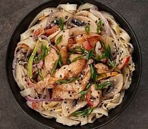 Wok с курицей