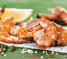 Креветки на гриле