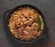 Рис со свининой