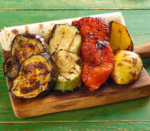 Овощи из печи