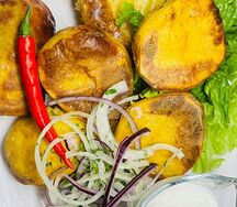 Картофель в тандыре