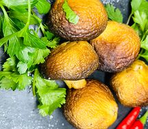 Запеченные грибы в тандыре