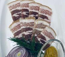 Сало солёное