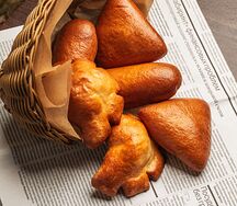 Корзина с пирожками