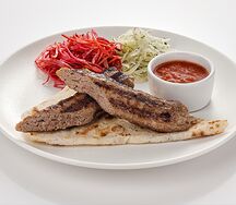 Люля-кебаб из оленины