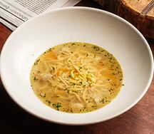 Лапша куриная домашняя