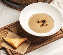 Крем-суп грибной