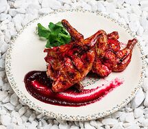 Цыпленок в гранатовом соусе