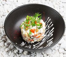 Оливье с курицей 