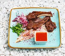 Баранья корейка (антрекот)