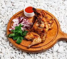 Цыпленок на решетке