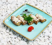 Рулетики из баклажан