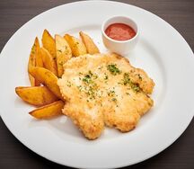 Куриная грудка под сырной корочкой