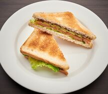 Сэндвич с семгой