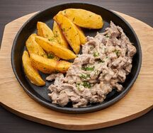 Бефстроганов из говядины