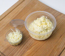 Каша пшенная на молоке с пармезаном