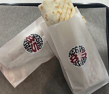 Шаурма на углях со свининой