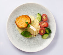 Котлета эскимо с картофельным пюре