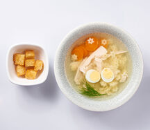 Куриный суп со звездочками