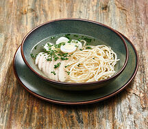 Куриный бульон с лапшой