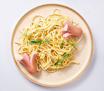 Спагетти с сосиской