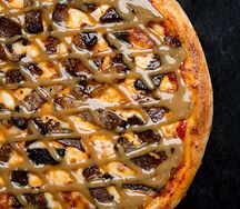 Пицца с брискетом