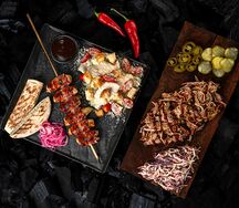 Мясной обед